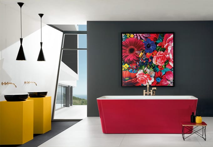 Colourful Boutique Hotel Bathrooms