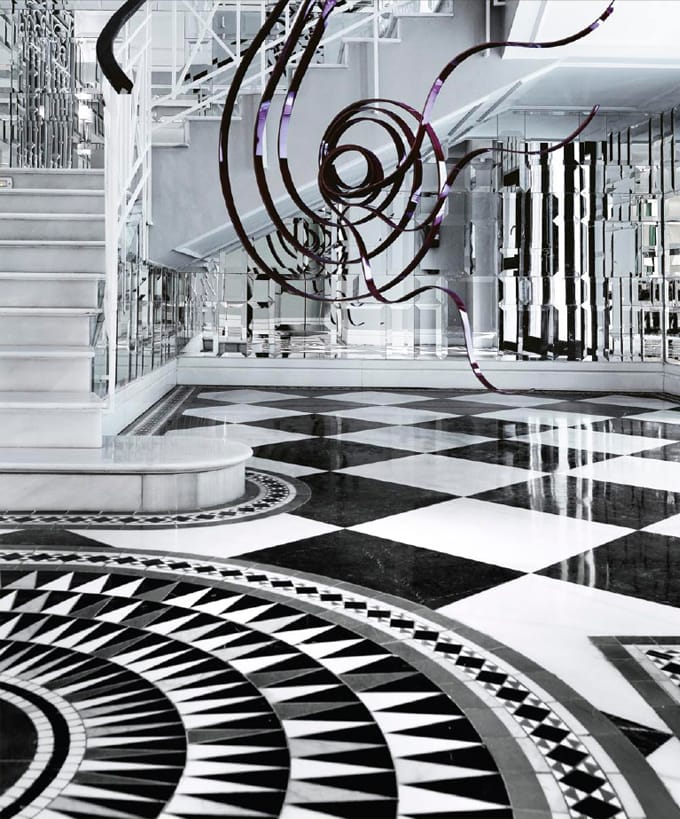 White Marble Décor Floors