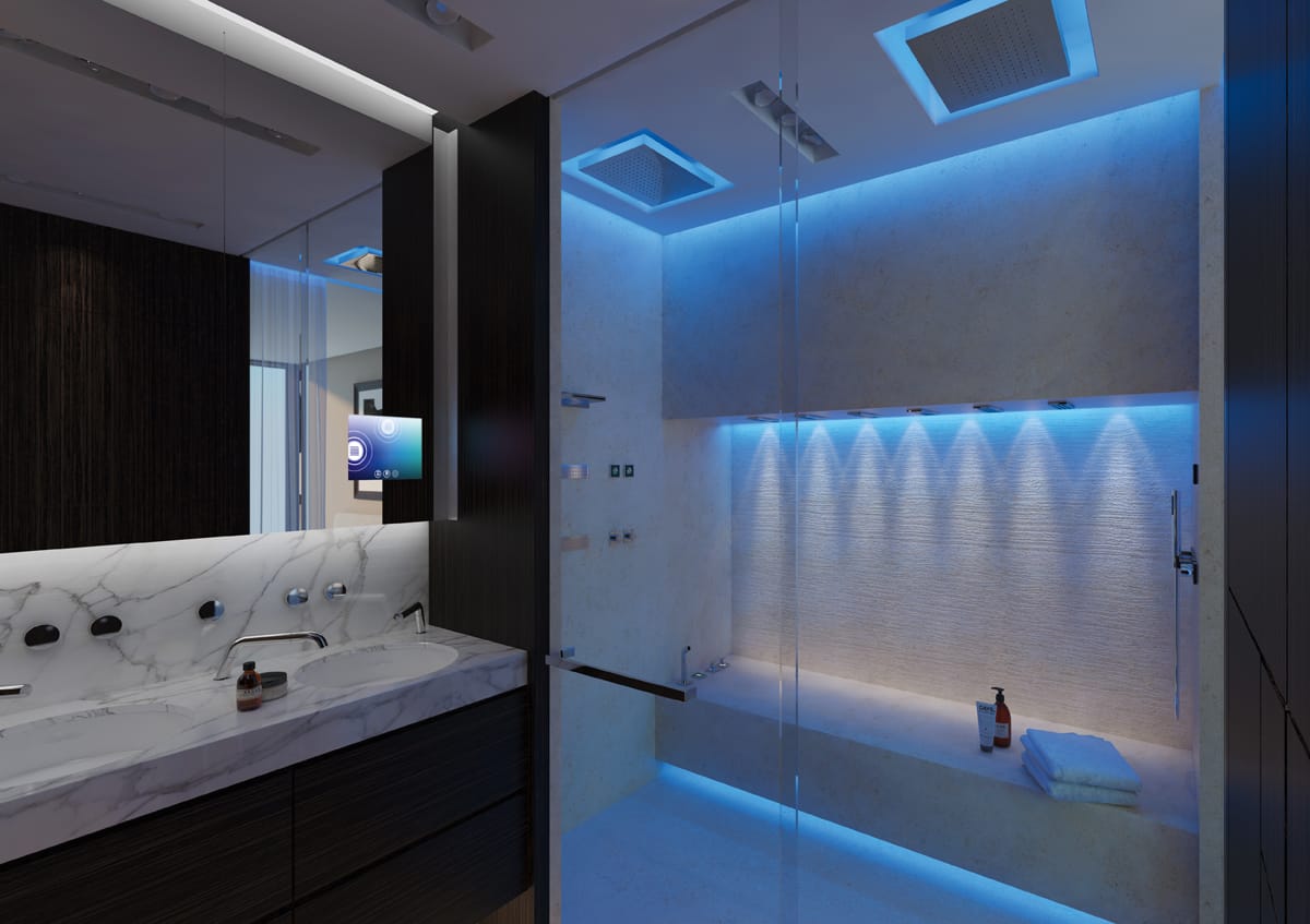 luxury spa bathroom designs