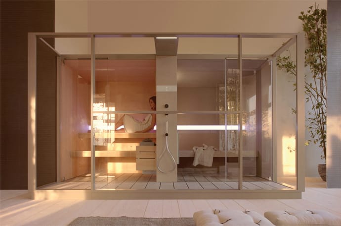 spa with steam room