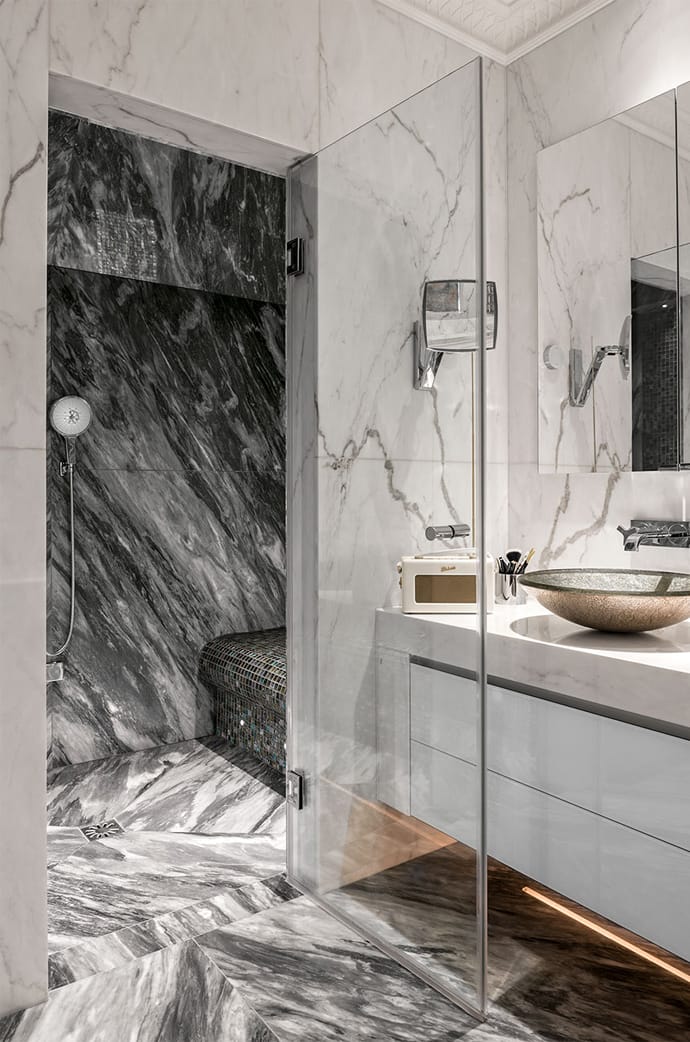 bathroom project for a luxury development