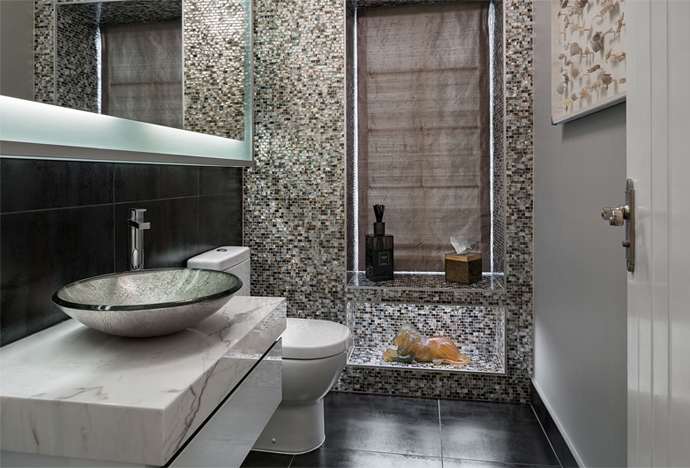 bathroom project for a luxury development