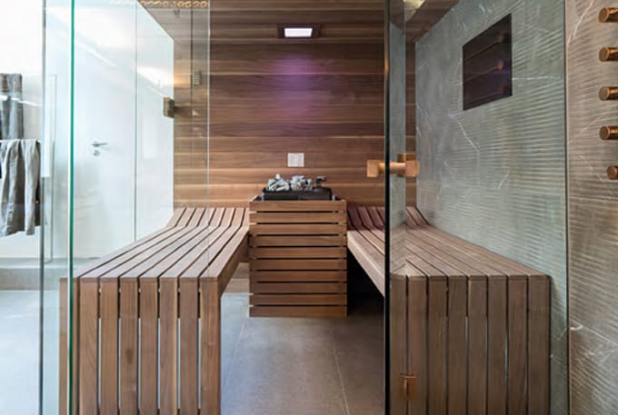 Kết quả hình ảnh cho luxury sauna