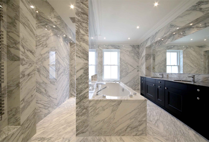 Marble Bathroom Design in Sunningdale