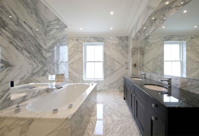 Marble Bathroom Design in Sunningdale