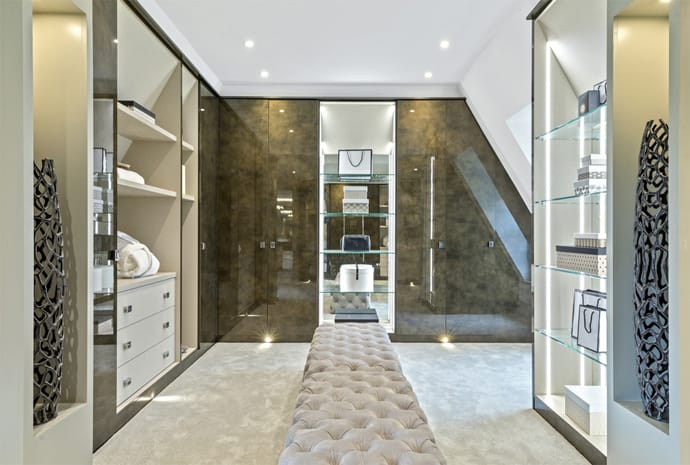 Statement Bathrooms & Luxury Dressing Room Wardrobes