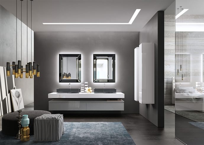 ultra modern bathroom