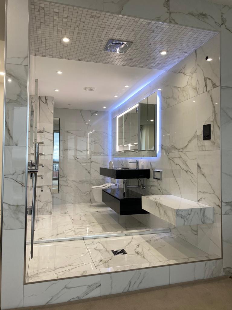 High End London Bathroom Design – Concept Design