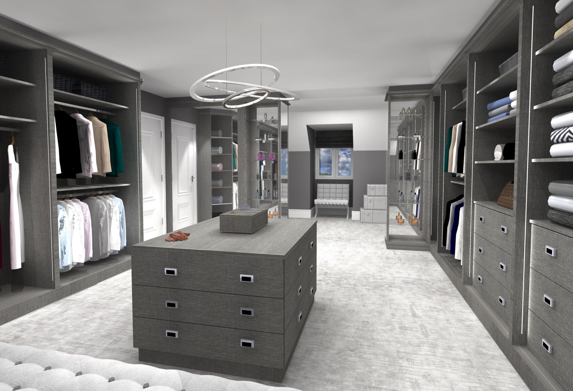 Luxury Dressing Room Design – Concept Design